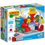 Bausteine Unico Plus Bahnhof - Blau/Gelb, Kunststoff - Unico Plus Bausteine Unico Plus Bahnhof - Blau/Gelb, Kunststoff - Unico Plus