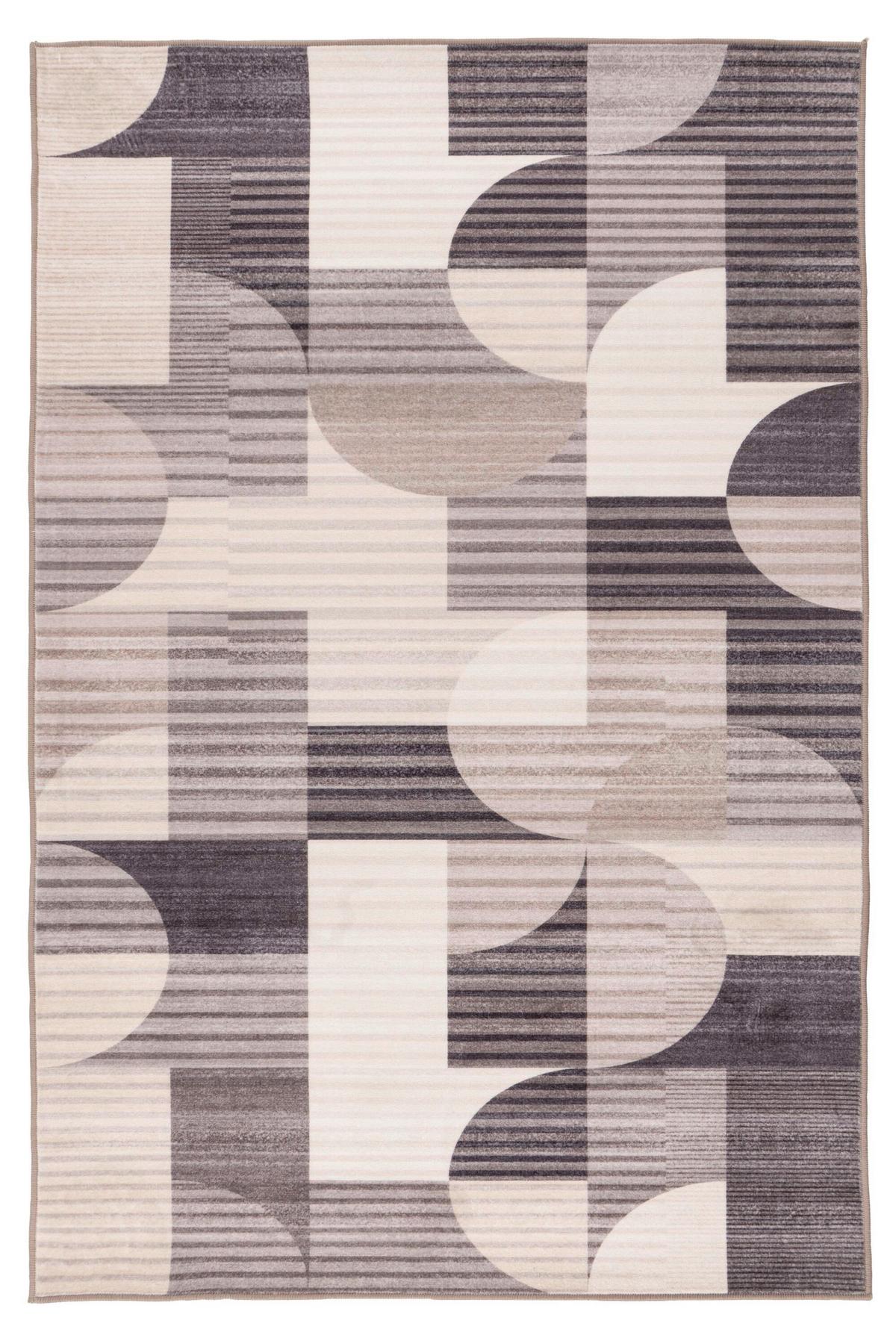 Flachwebteppich Taupe, Bxl: Ca. 160x230 Cm - Taupe, Basics, Textil (160/230cm) - Kayoom