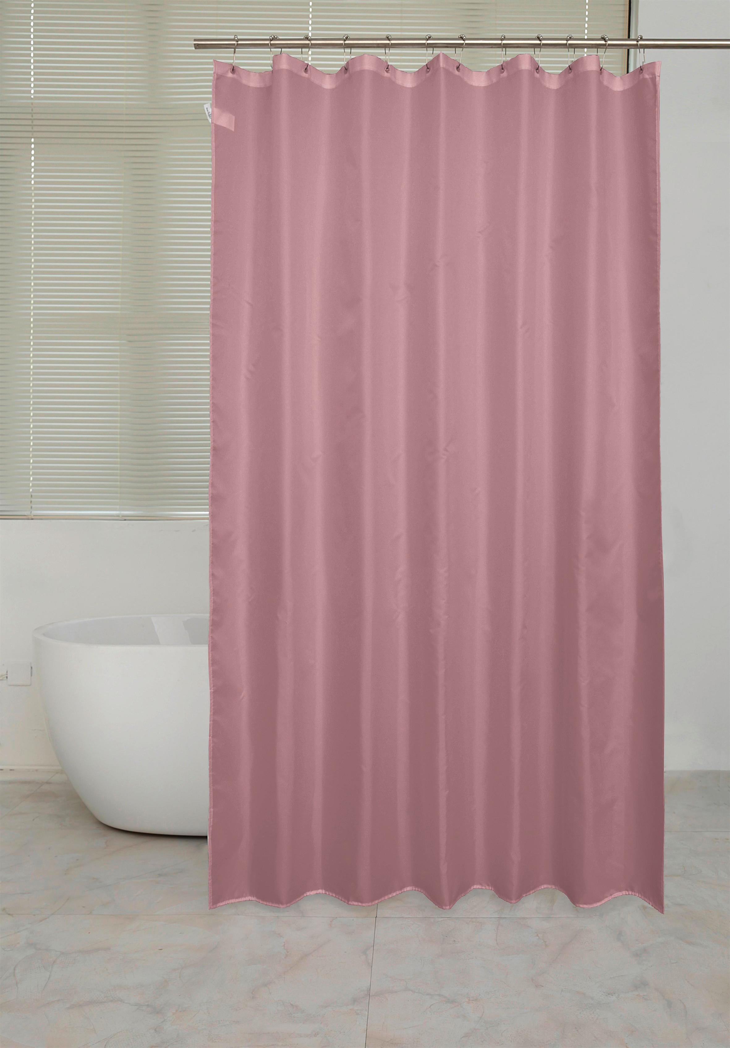 Duschvorhang Svenja BxL 180/200 cm Altrosa - Altrosa, MODERN, Textil (180/200cm) - Luca Bessoni