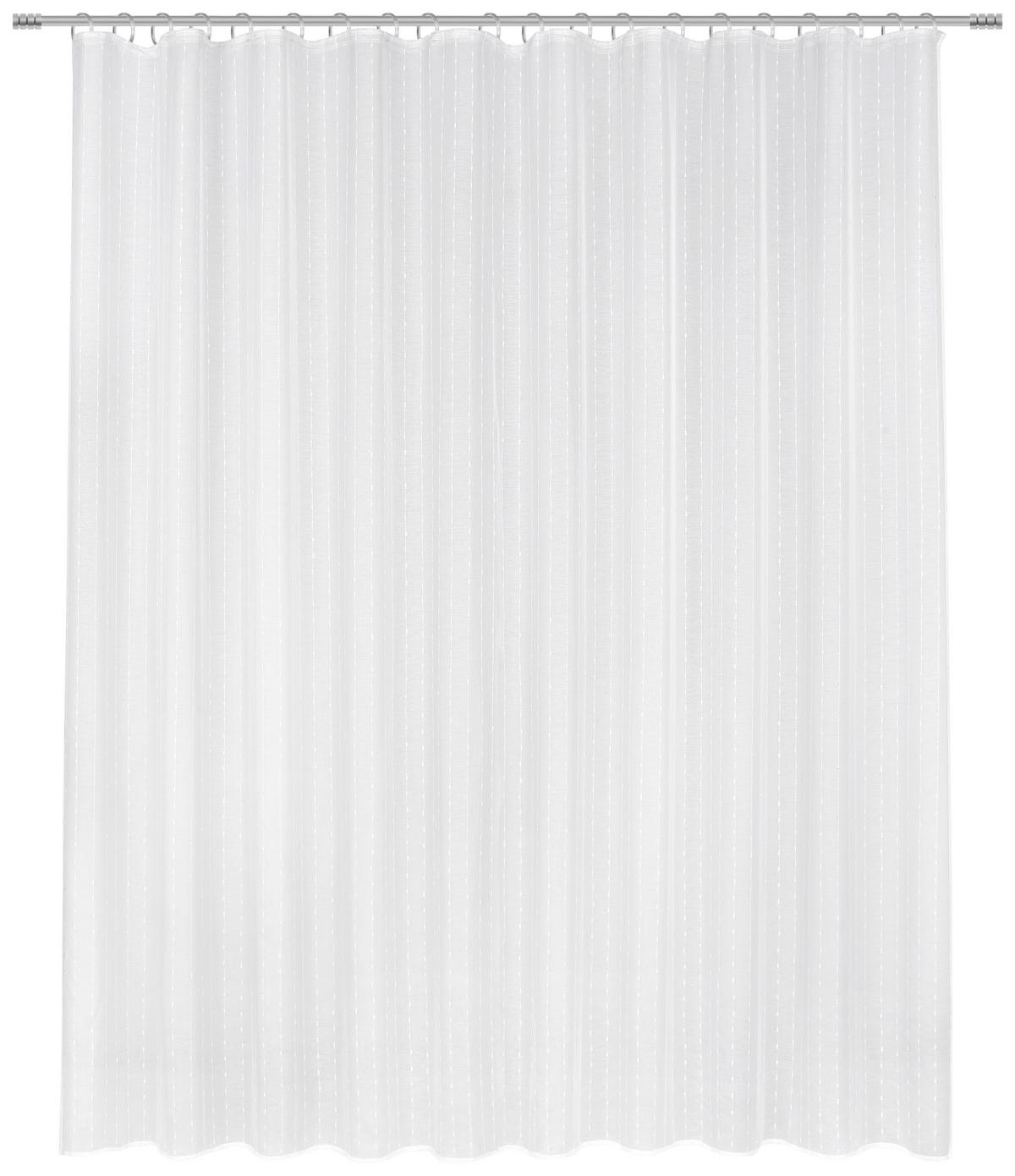 Kusová záclona Lisa store 3, 300/245cm - bílá, Romantický / Rustikální, textil (300/245cm) - Modern Living
