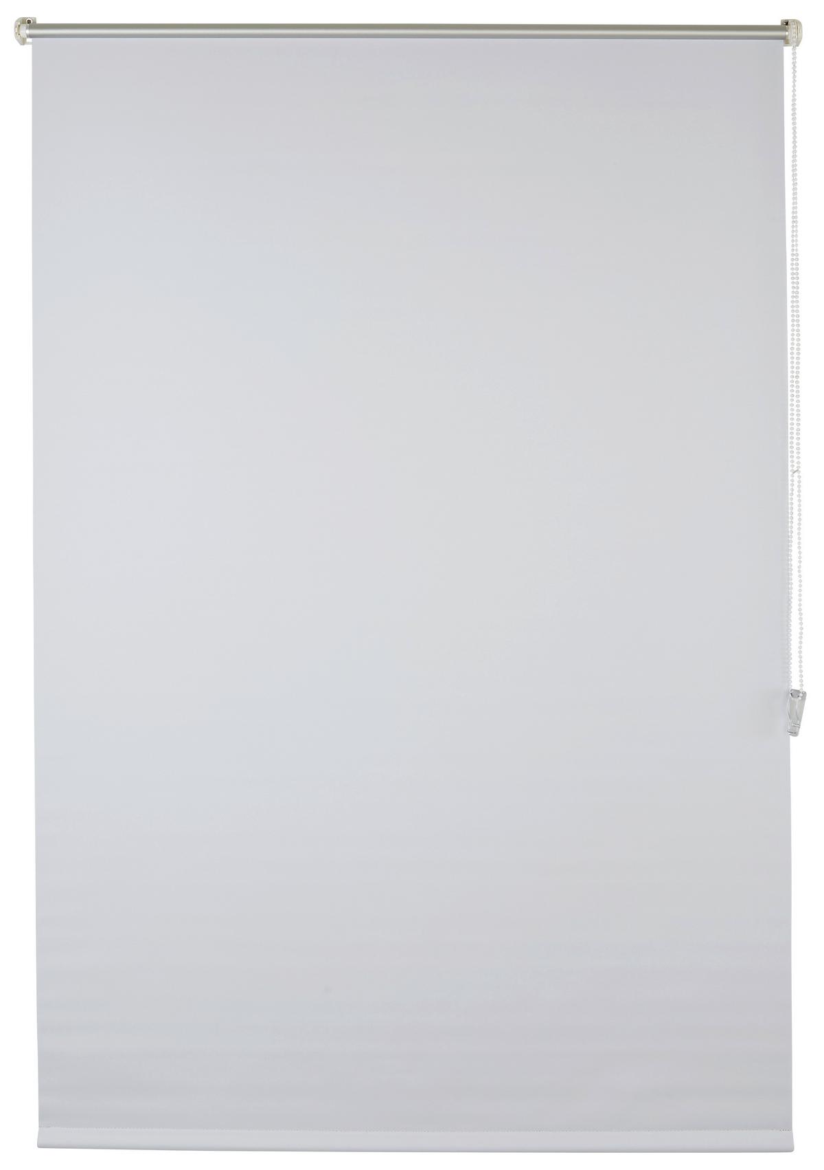 Verdunkelungsrollo Sarah Verdunkelnd 120x150 cm - Weiß, MODERN, Textil (120/150cm) - Luca Bessoni