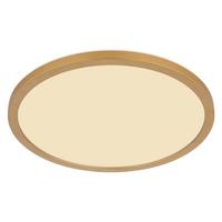 LED-Deckenleuchte 41562-24mm - Messingfarben/Opal, KONVENTIONELL, Kunststoff (42/2,5cm) - Globo
