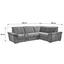 Ecksofa mit Schlaffunktion + Bettkasten Richmond, Webstoff - Dunkelbraun/Silberfarben, MODERN, Holz/Holzwerkstoff (285/206cm) - Ombra Ecksofa mit Schlaffunktion + Bettkasten Richmond, Webstoff - Dunkelbraun/Silberfarben, MODERN, Holz/Holzwerkstoff (285/206cm) - Ombra