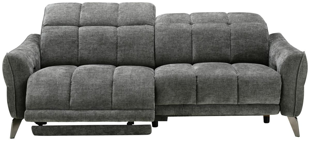 Háromüléses Kanapé Jupiter - sötétszürke, Design, textil/fa (216/79/106cm) - Livetastic