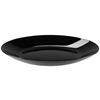 Lapostányér Olivia - fekete, Basics, Üveg (25cm) - Ondega