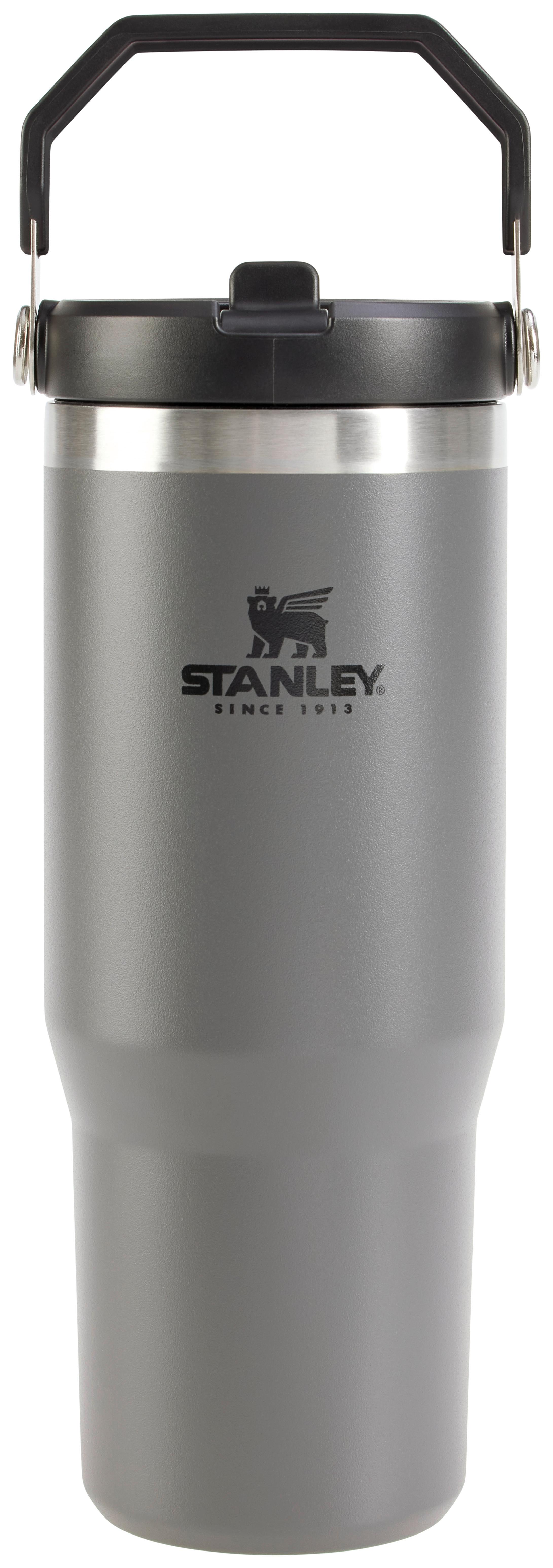 Trinkflasche Stanley Iceflow - Pink/Dunkelgrau, Basics, Metall (11/10/25cm)