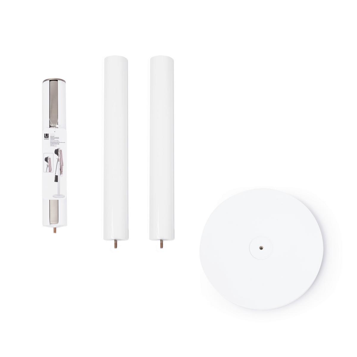 VEŠIAK NA ODEVY CABIT - biela, Basics, drevo (40/168/40cm) - Umbra