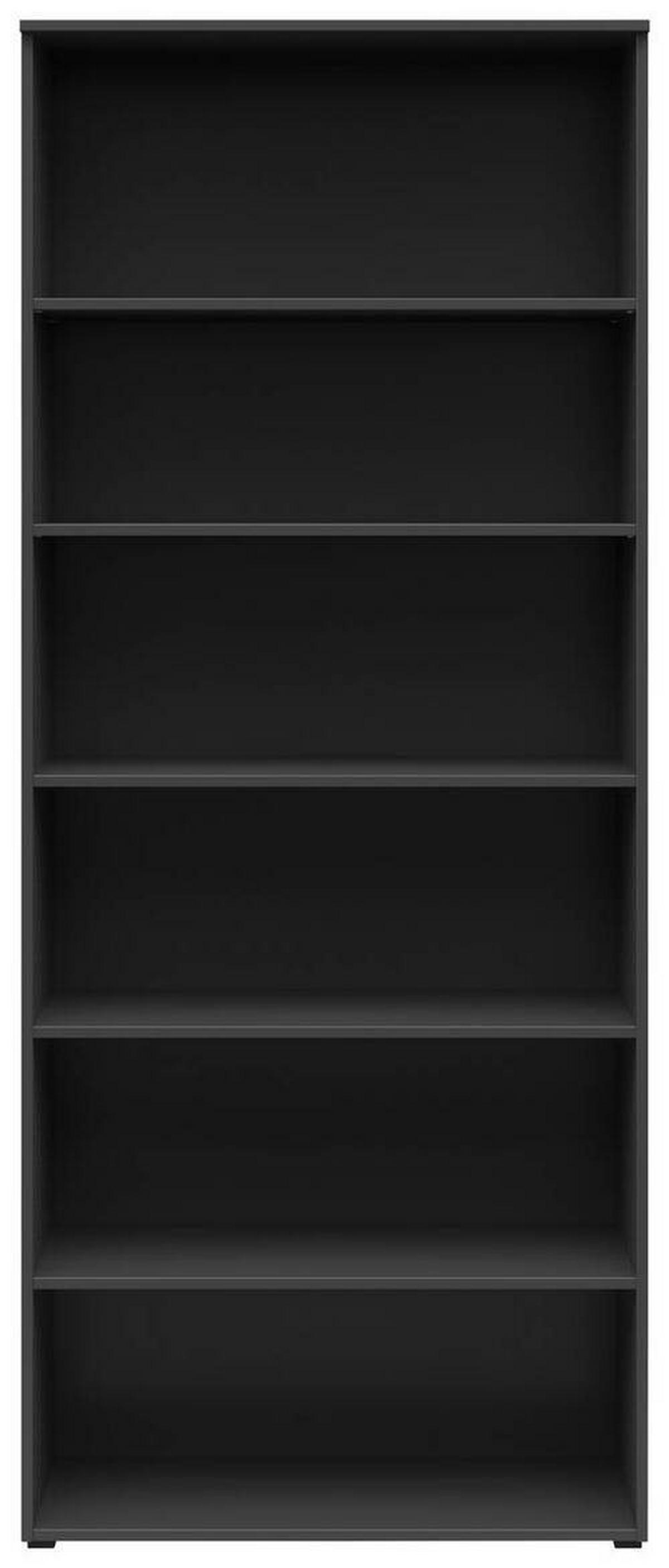 Polc Multistauraum - grafitszürke, Modern, faalapú anyag (80/195/40cm) - Carryhome