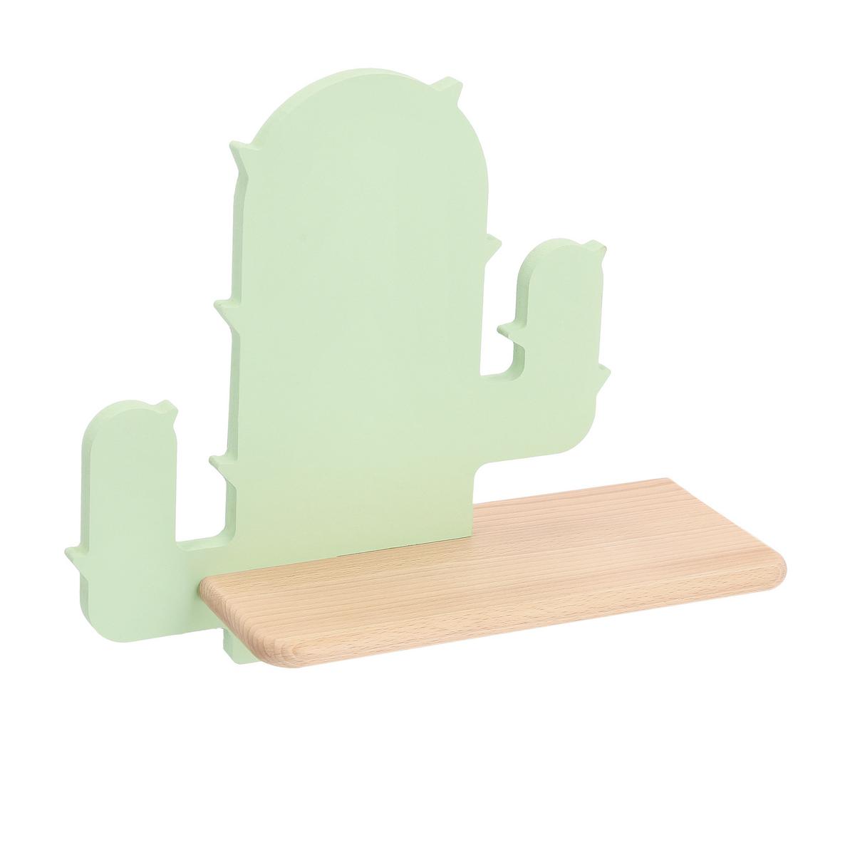 Kinderwandleuchte 21-00903 Cactus 1 - Grün, Basics, Holz/Holzwerkstoff (33/12/27.5cm)