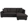 Ecksofa Lukas Dunkelbraun S: 239x158 Cm - Dunkelbraun, Trend, Textil (239/158cm)