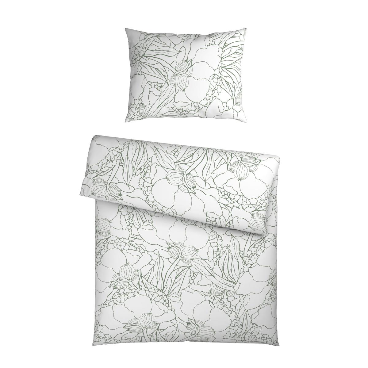 POVLEČENÍ EMMA - olivově zelená, textil (140/200cm) - Mömax