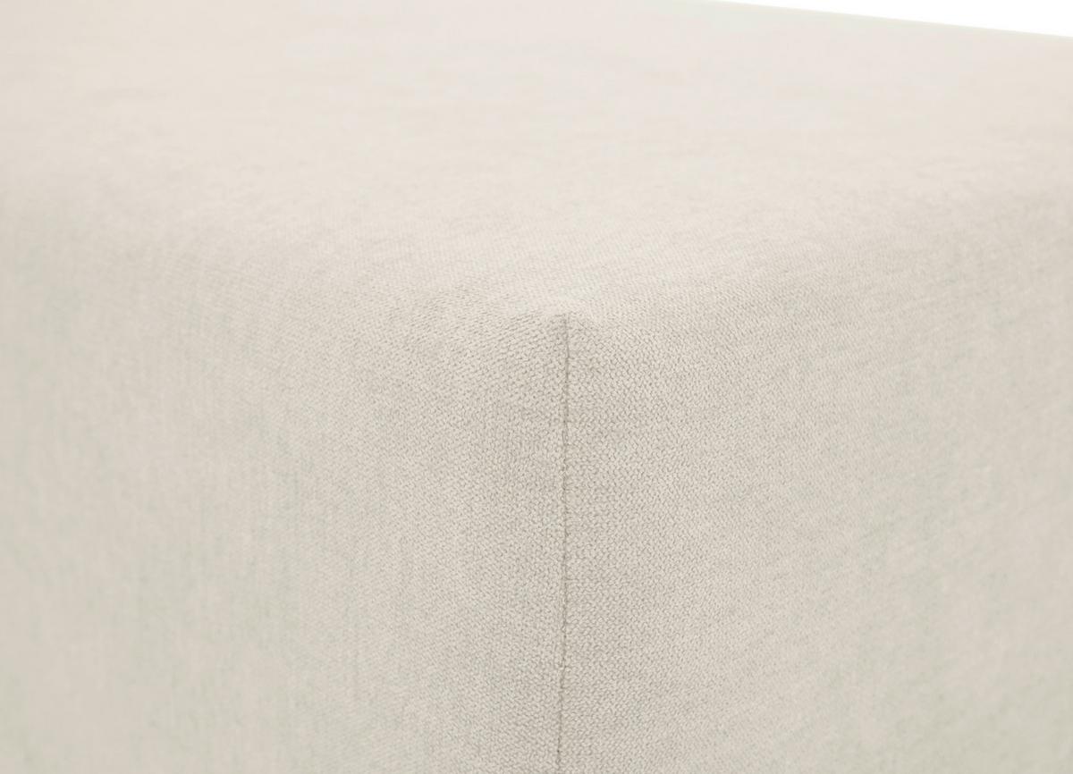 Ecksofa Time Anthrazit, Creme S: 178x248 cm - Anthrazit/Creme, Design, Textil (178/248cm) - MID.YOU