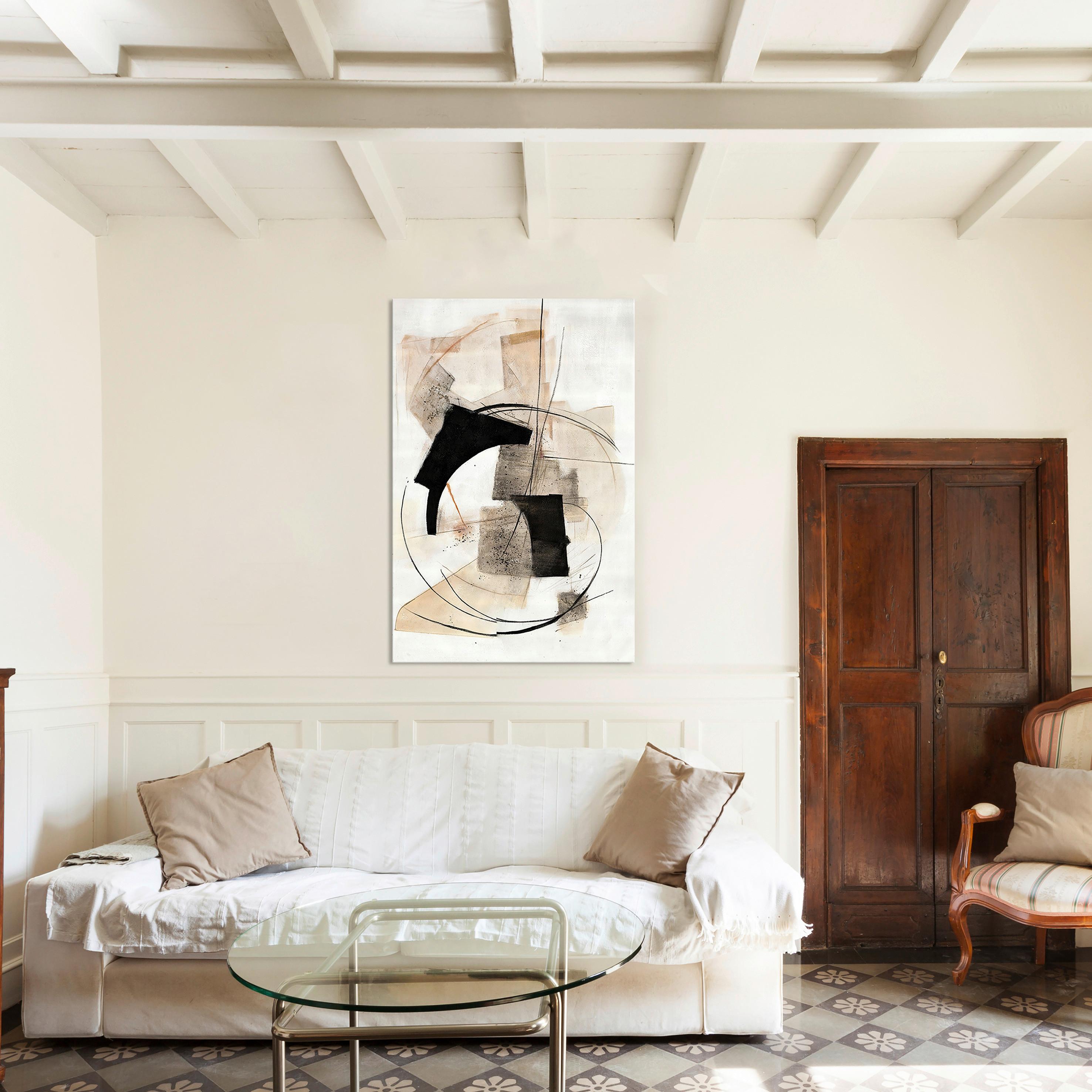 obraz na plátně ACRYL - vícebarevná, Konvenční, dřevo/textil (80/120/3,5cm) - Premium Living