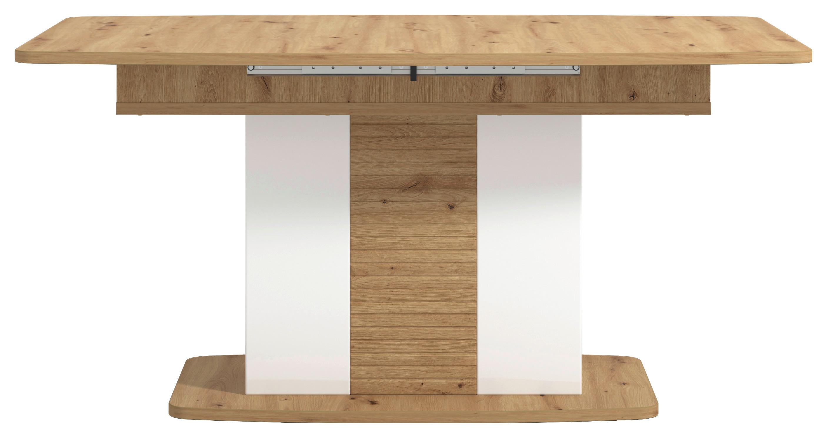 Kihúzható Asztal Bretagne - Modern, faalapú anyag (160,5/90,5/76,5cm)