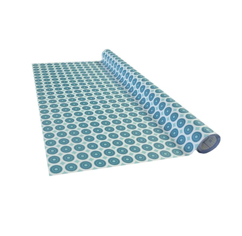Klebefolie Punkte Blau Awael 45x200 Cm - Blau, Basics (45/200cm)