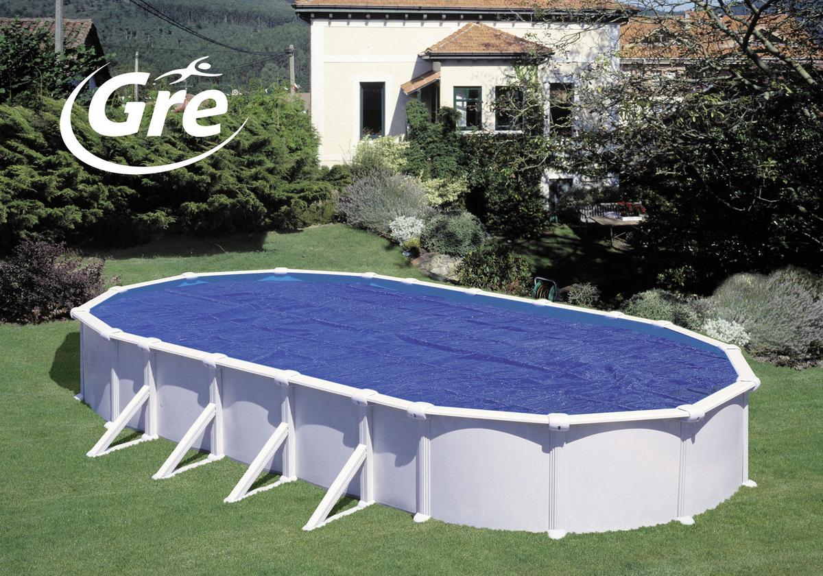 Solarplane Gre Cprov915 - Blau, KONVENTIONELL, Kunststoff (460/910cm) - Gre