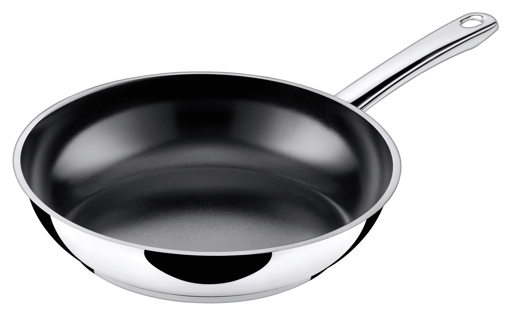 Pfanne Talis D: 24 cm Metall TALIS - Silberfarben/Schwarz, MODERN, Metall (24cm) - Silit
