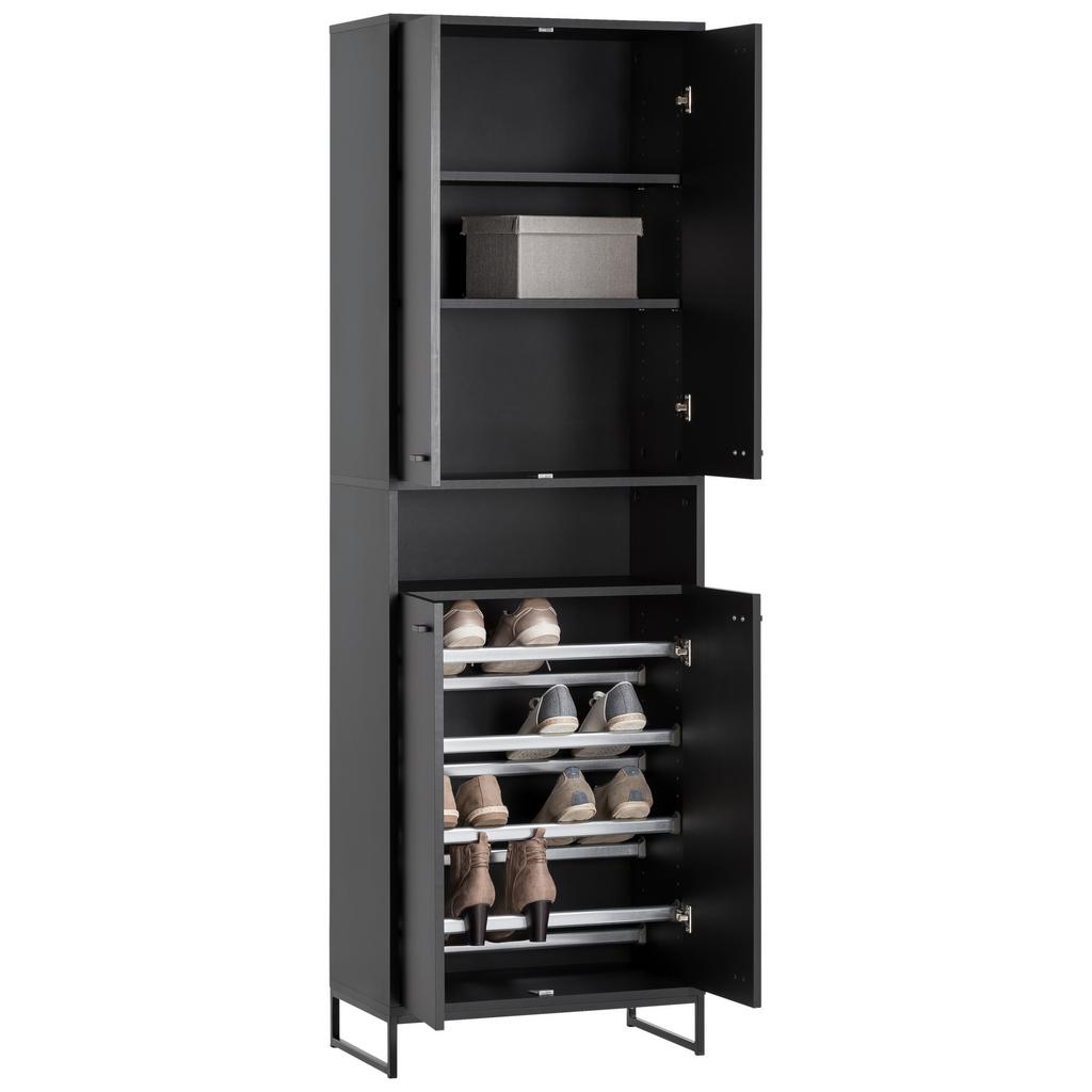 Schuhschrank Janne Schwarz B: 60,2 cm