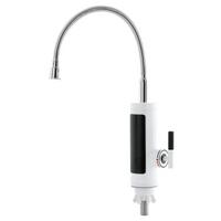 KÜCHENARMATUR 3600W, Warm- und Kaltwasser - Chromfarben/Weiß, Basics, Kunststoff (36,5/15/6,5cm) - EASYMAXX