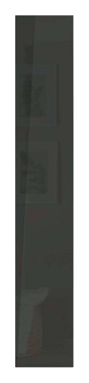 Dveře Unit - antracitová, Moderní, kompozitní dřevo (45,3/202,6/1,8cm) - Ondega