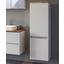 Midischrank Pienza B: 40 cm Weiß - Silberfarben/Weiß, Basics, Holzwerkstoff (40/130/35cm) - Livetastic Midischrank Pienza B: 40 cm Weiß - Silberfarben/Weiß, Basics, Holzwerkstoff (40/130/35cm) - Livetastic