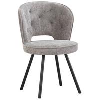 STOLIČKA MINA - čierna/tmavosivá, Design, kov/drevo (52/86/61cm) - Mömax