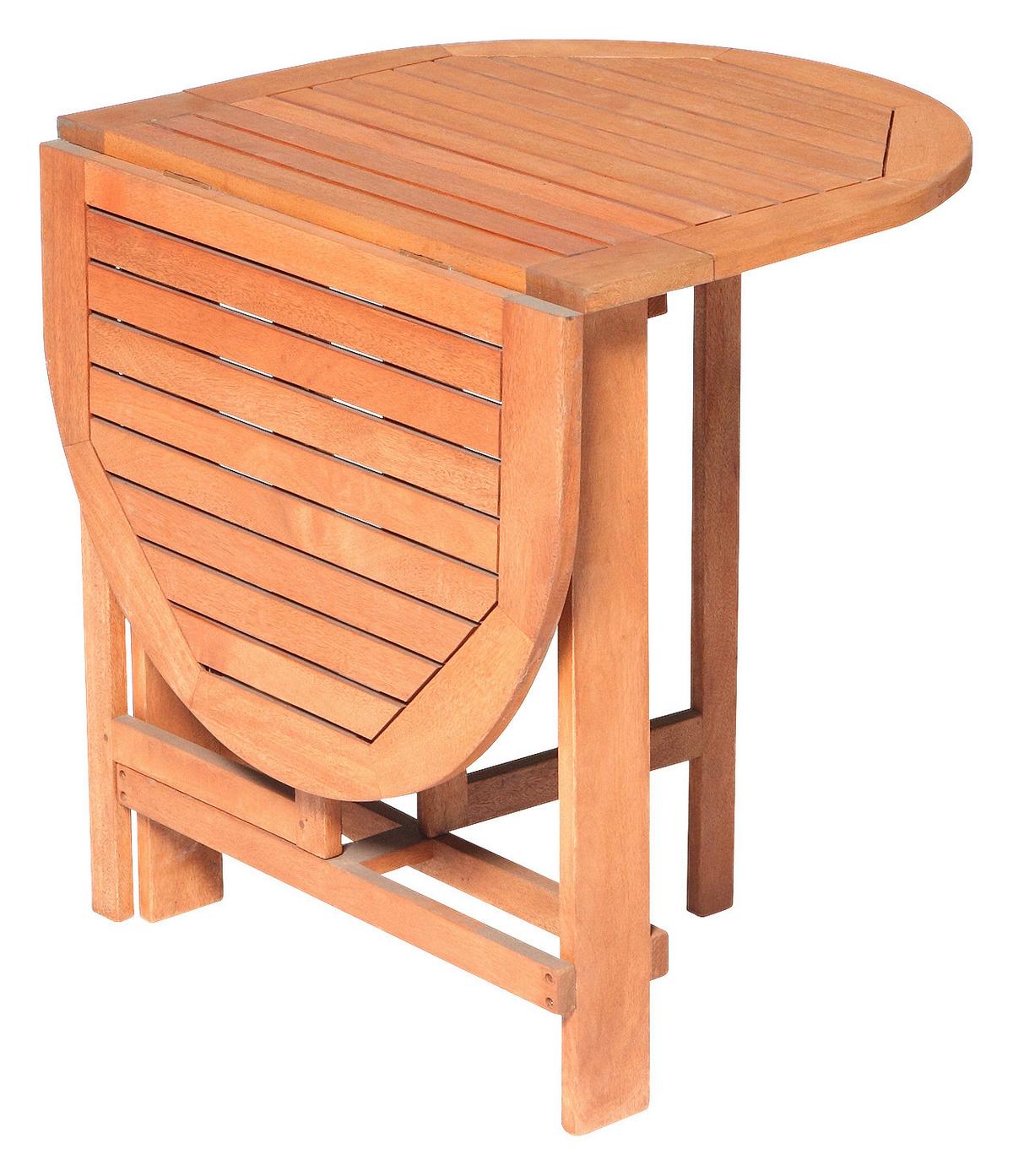 Gartentisch Klappbar Eukalyptusholz L: 120 cm - Naturfarben, KONVENTIONELL, Holz (120/74/60cm) - Gardenson