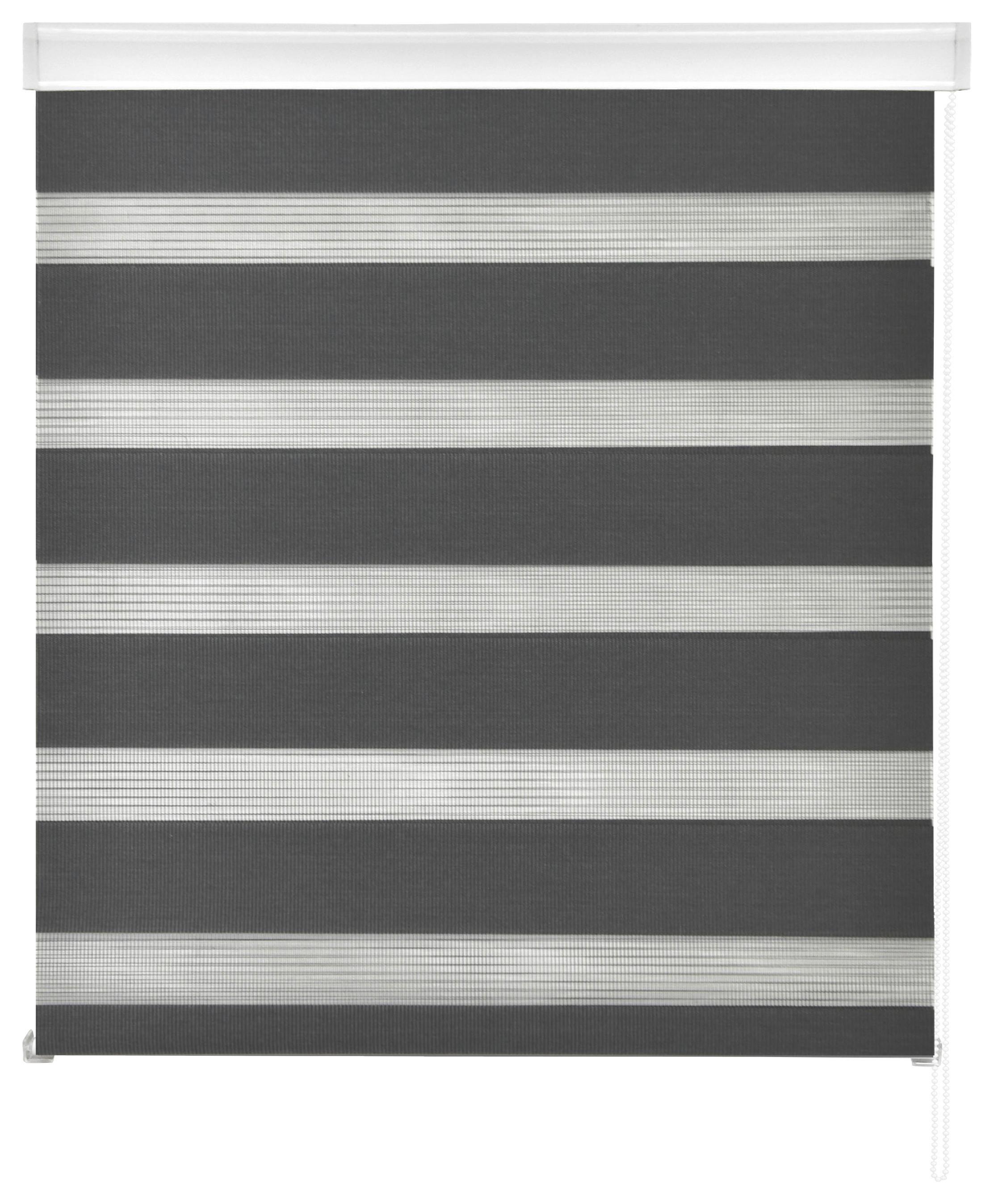 Dupla Roló Emanuel - szürke, Modern, textil (80/160cm) - Luca Bessoni