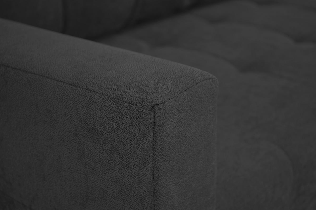 Ecksofa Asti Anthrazit S: 232x141 cm - Anthrazit, Design, Textil (232/141cm) - MID.YOU