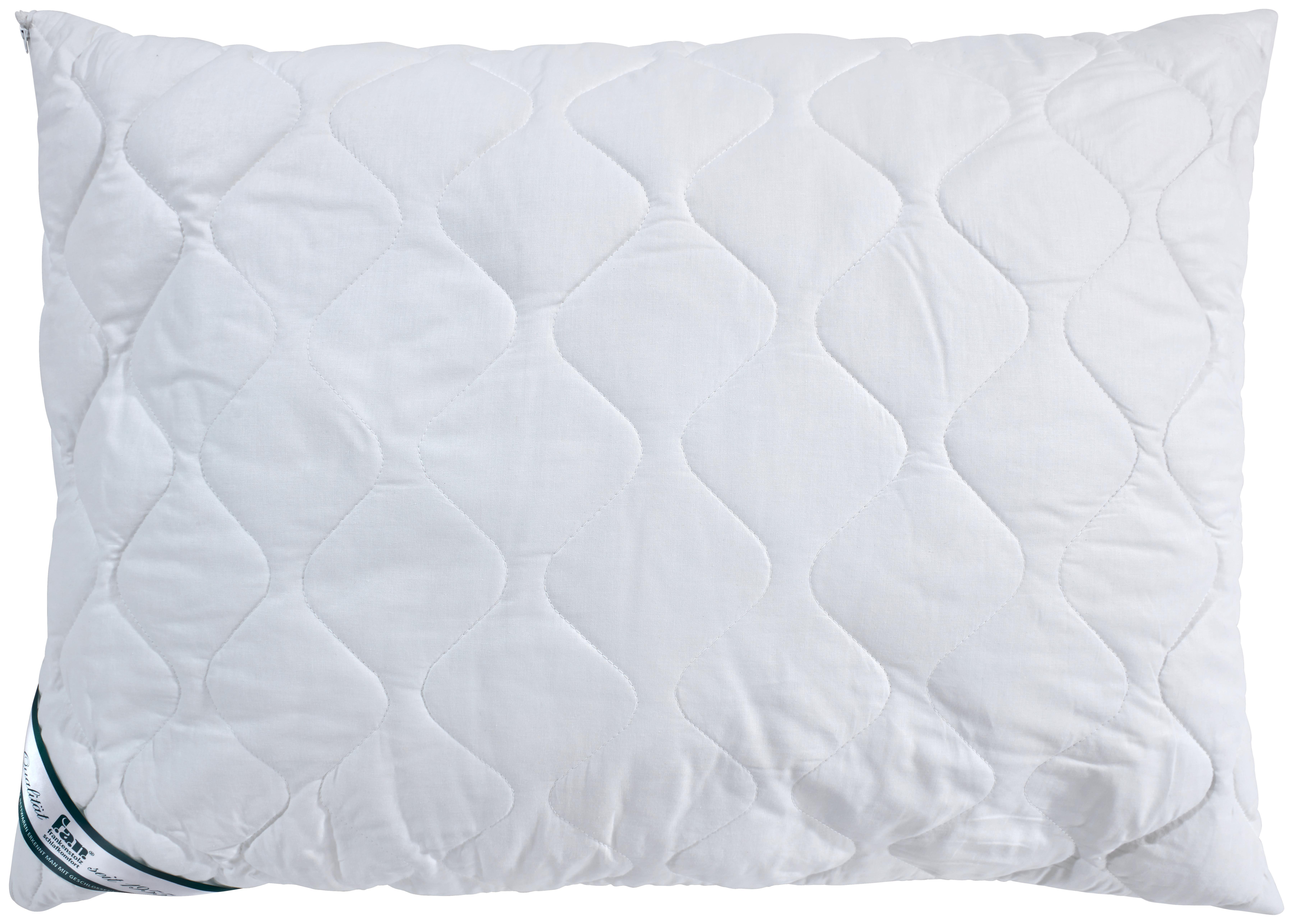 Kopfpolster f.a.n. Houston 70x90cm - Weiß, MODERN, Textil (70/90cm) - FAN