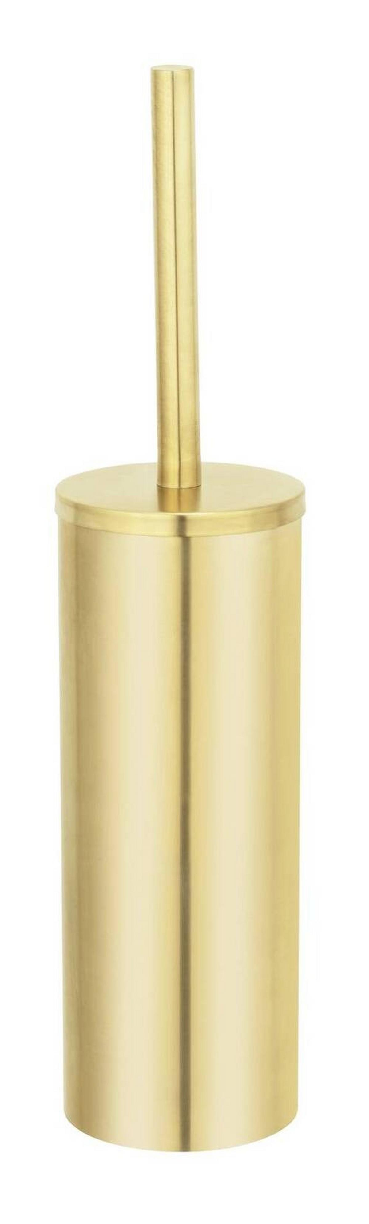 WC kefa so stojanom OREA GOLD -SB- - zlatá, Lifestyle, kov/plast (9/39,5/12,5cm) - Mömax