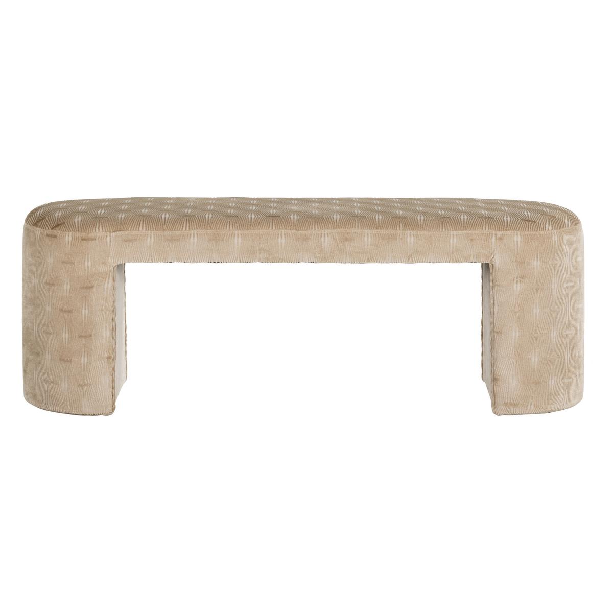 Sitzbank Jacob Braun/Naturfarben B: 130cm - Braun/Naturfarben, MODERN, Textil (130/46/46cm) - Livetastic