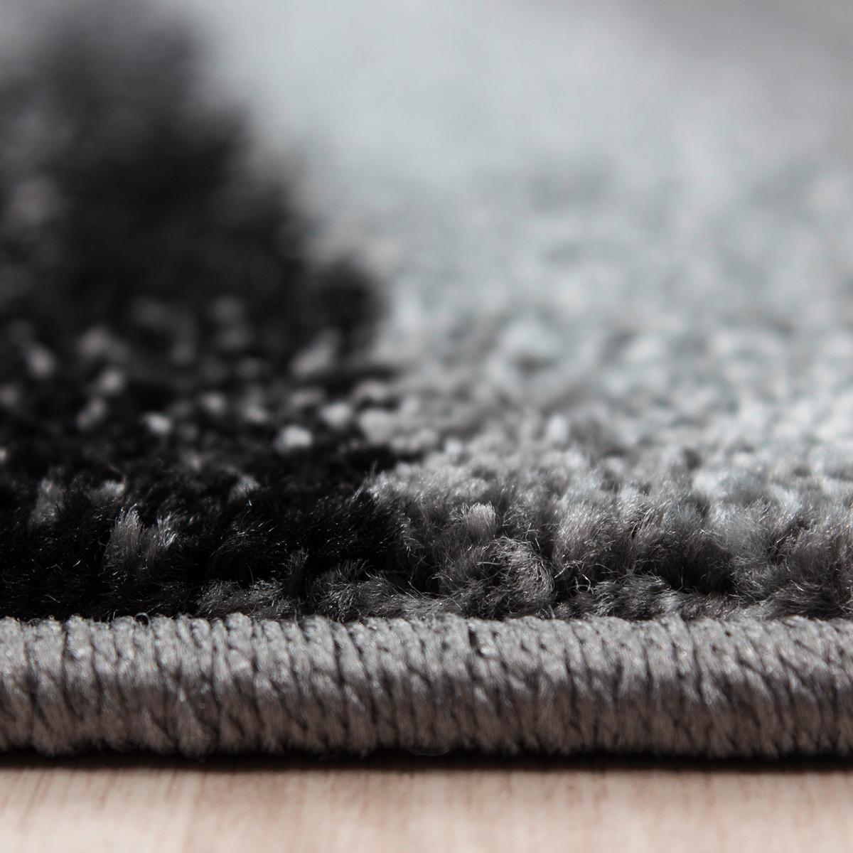 Webteppich Lucca - Schwarz, Trend, Textil (80/250cm) - Novel
