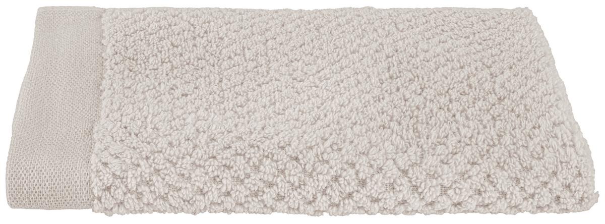 RUČNÍK PRO HOSTY Luise, 30/50cm, stříbrná - barvy stříbra, Konvenční, textil (30/50cm) - Modern Living