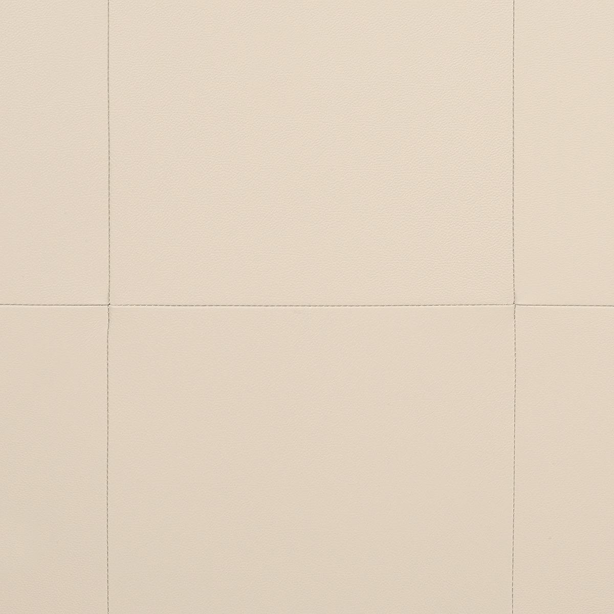 Schlafsofa Oslo, Beige B: 205 Cm - Beige/Schwarz, Design, Leder (205/92/85cm) - Livetastic