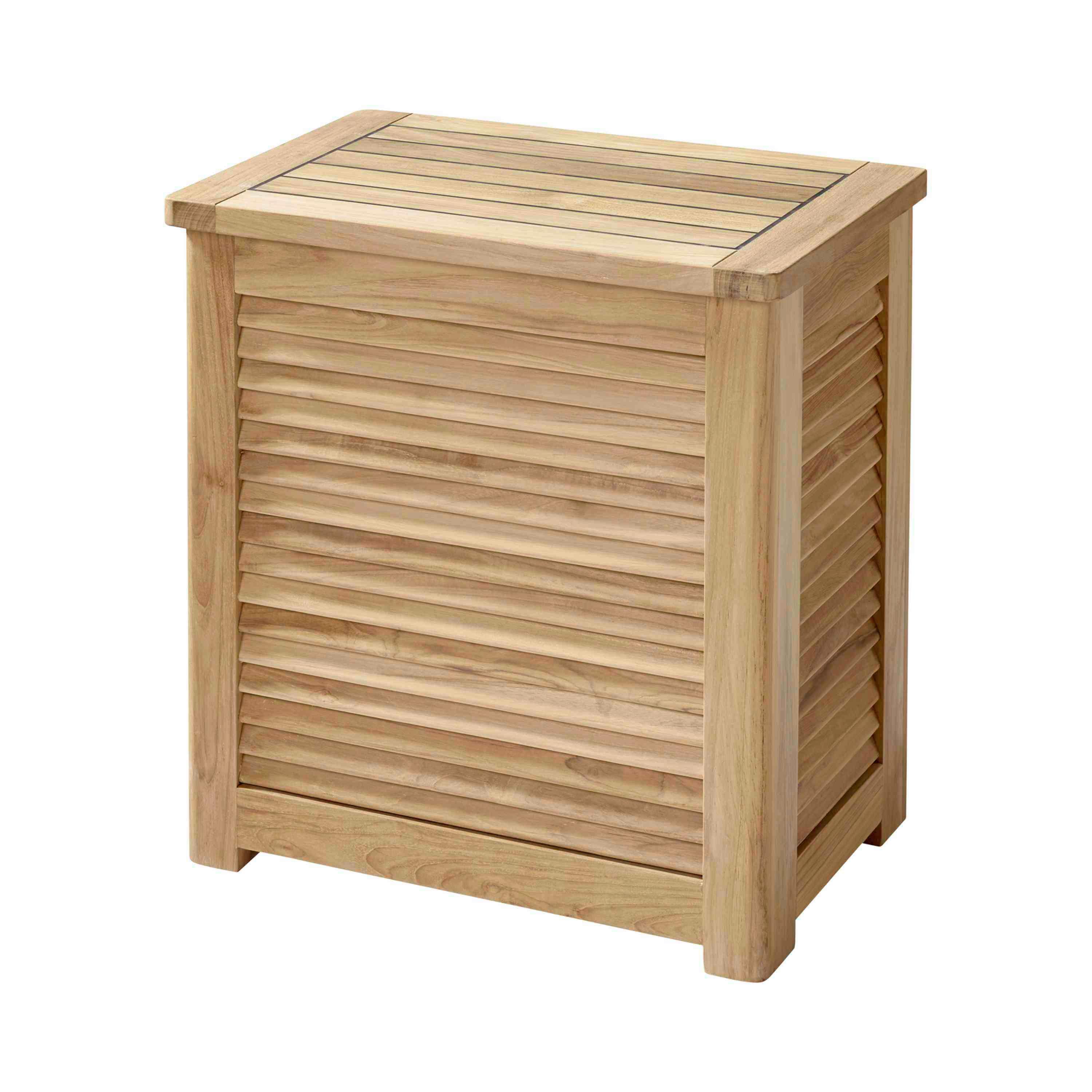 TRUHE CLASSIC 5066200 - Teakfarben, ROMANTIK / LANDHAUS, Holz (52/55/36cm) - MID.YOU