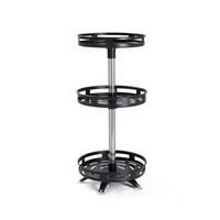 Regál na koření SPINNING - černá, Konvenční, kov/plast (25,5/55,5cm) - Mömax