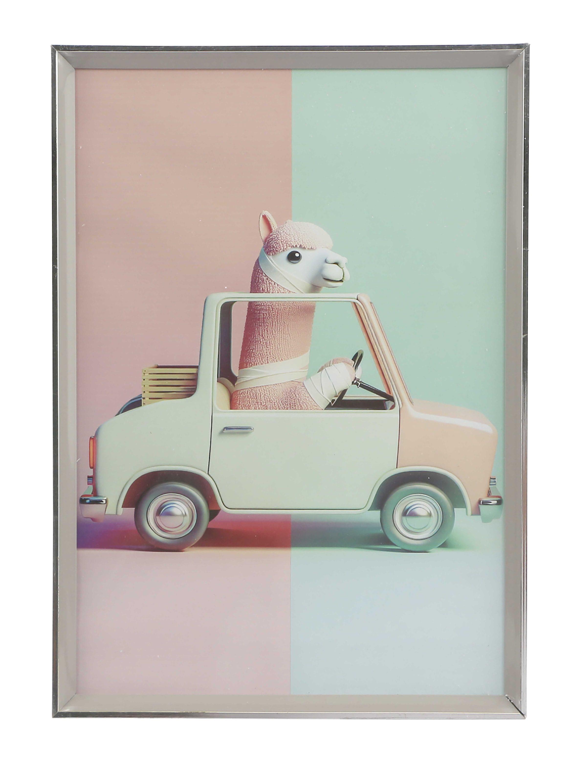 Bilderrahmen 21x30 cm Cameo Kunststoff Grau, 21,7x30,7 cm - Hellgrau, Basics, Glas/Holz (21,7/30,7/1,8cm) - Luca Bessoni