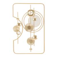 Wanddeko Goldy Goldfarben B: 49,5 cm - Goldfarben, Basics, Metall (49.5/80/3.8cm)