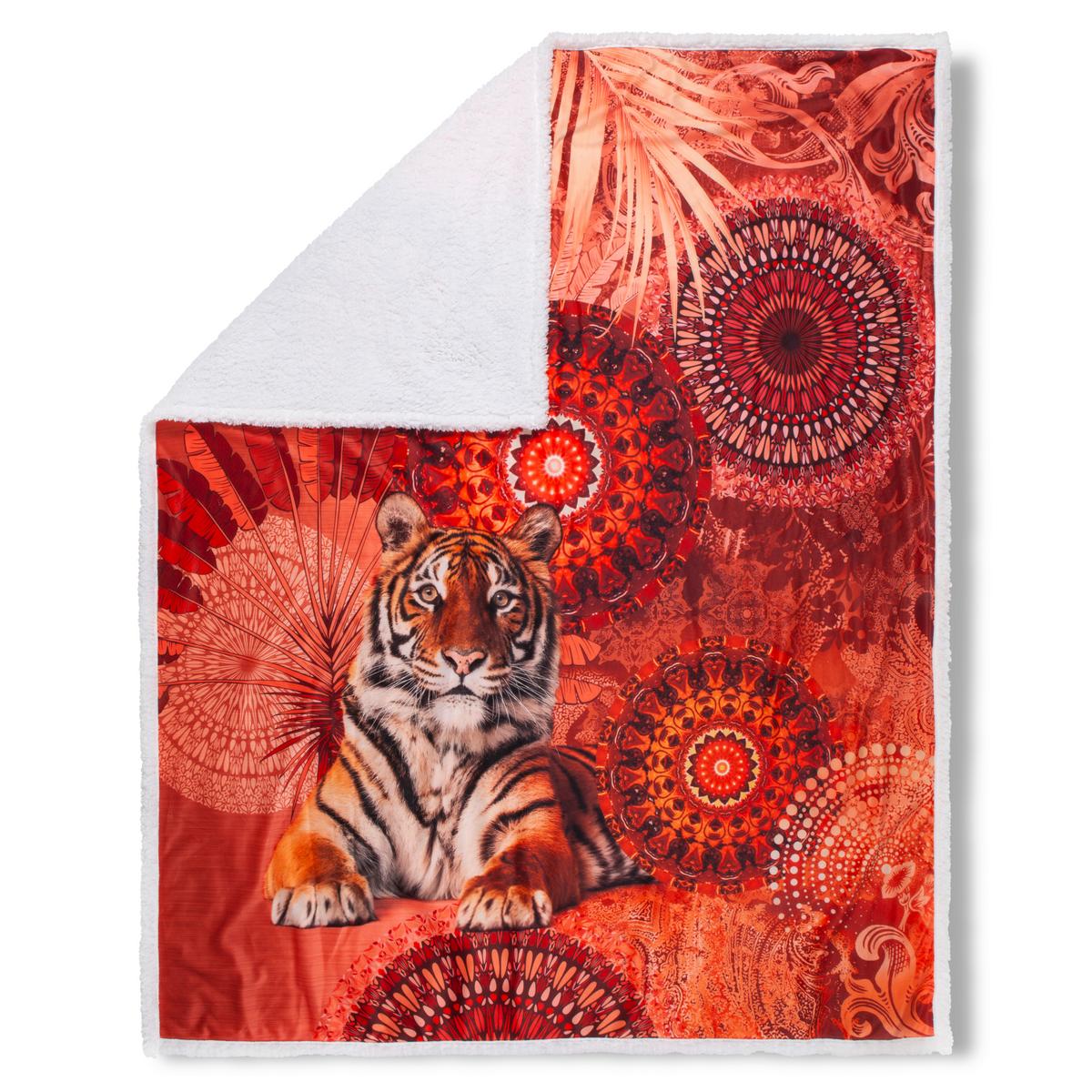 Plaid Anakin Rot Terracotta 130x160 Cm - Rot/Terracotta, Trend, Textil (130/160cm)