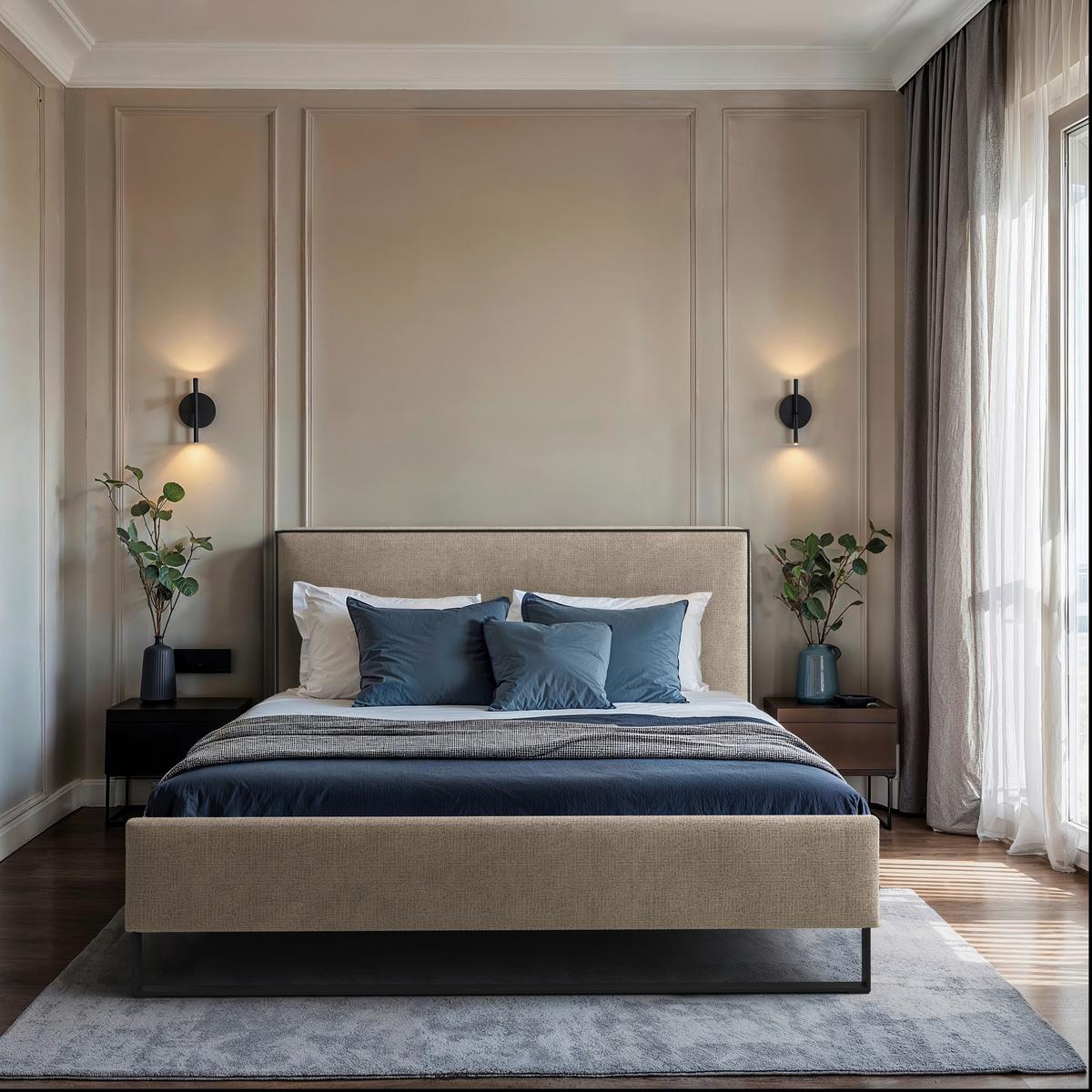 Polsterbett Winter Braun Lf: 180x200 Cm - Schwarz/Braun, MODERN, Holz/Holzwerkstoff (180/200cm) - MID.YOU