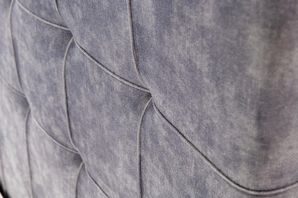 Box-ágy Elio 180/200 Cm - szürke, textil (180/200cm)