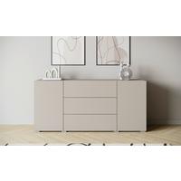 Sideboard 150cm Berlin 150 Kaschmir - Kaschmir/Grau, Design, Holzwerkstoff (150/68/38,5cm) - P & B