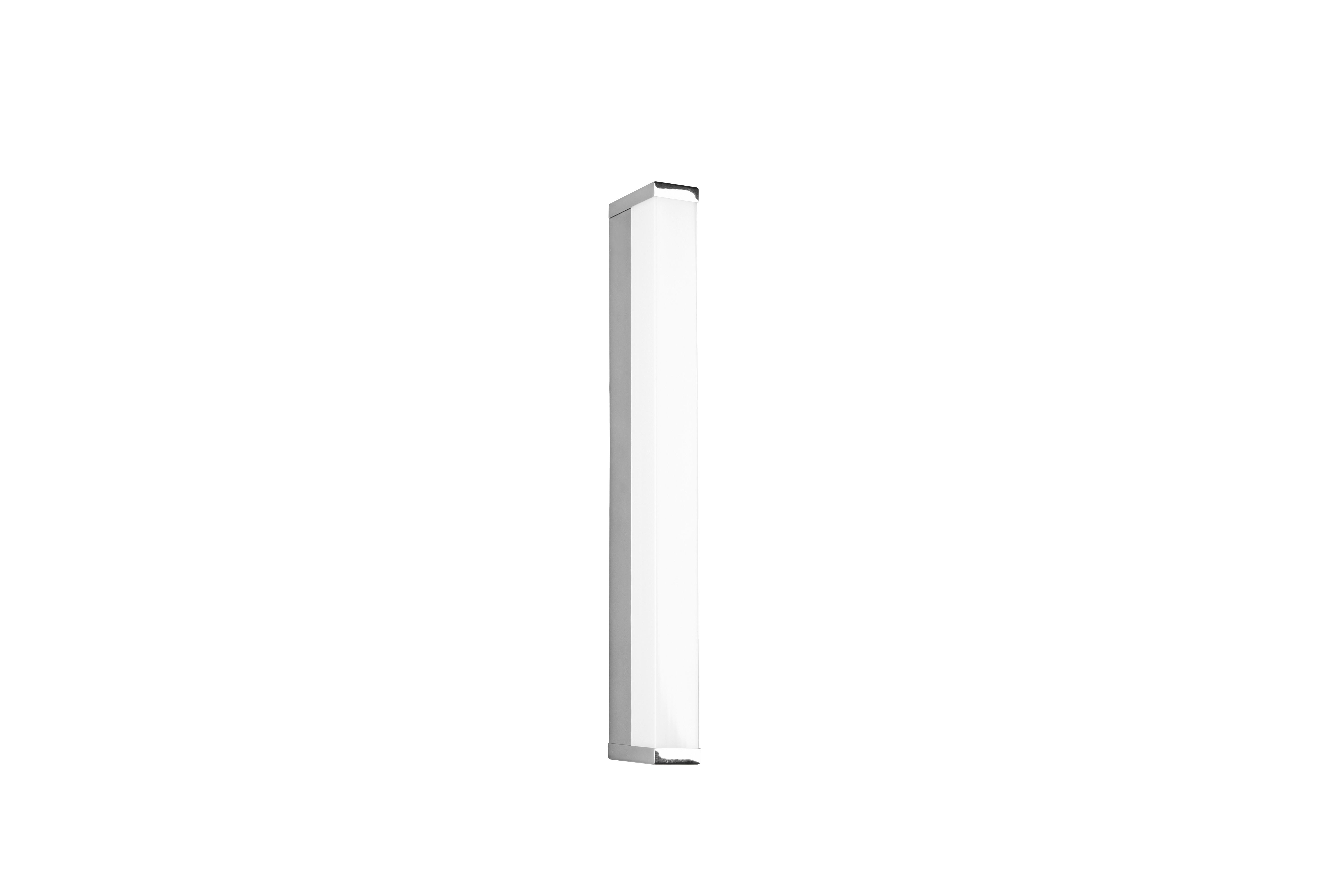 LED-Wandleuchte 283814206 Fabio - Chromfarben/Weiß, Basics, Metall (3,8/42,5/7,9cm) - Trio Leuchten