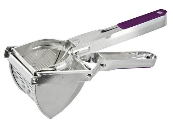 Kartoffelpresse Fackelmann - Lila/Schwarz, KONVENTIONELL, Metall (29.5cm) - HOMEWARE Kartoffelpresse Fackelmann - Lila/Schwarz, KONVENTIONELL, Metall (29.5cm) - HOMEWARE