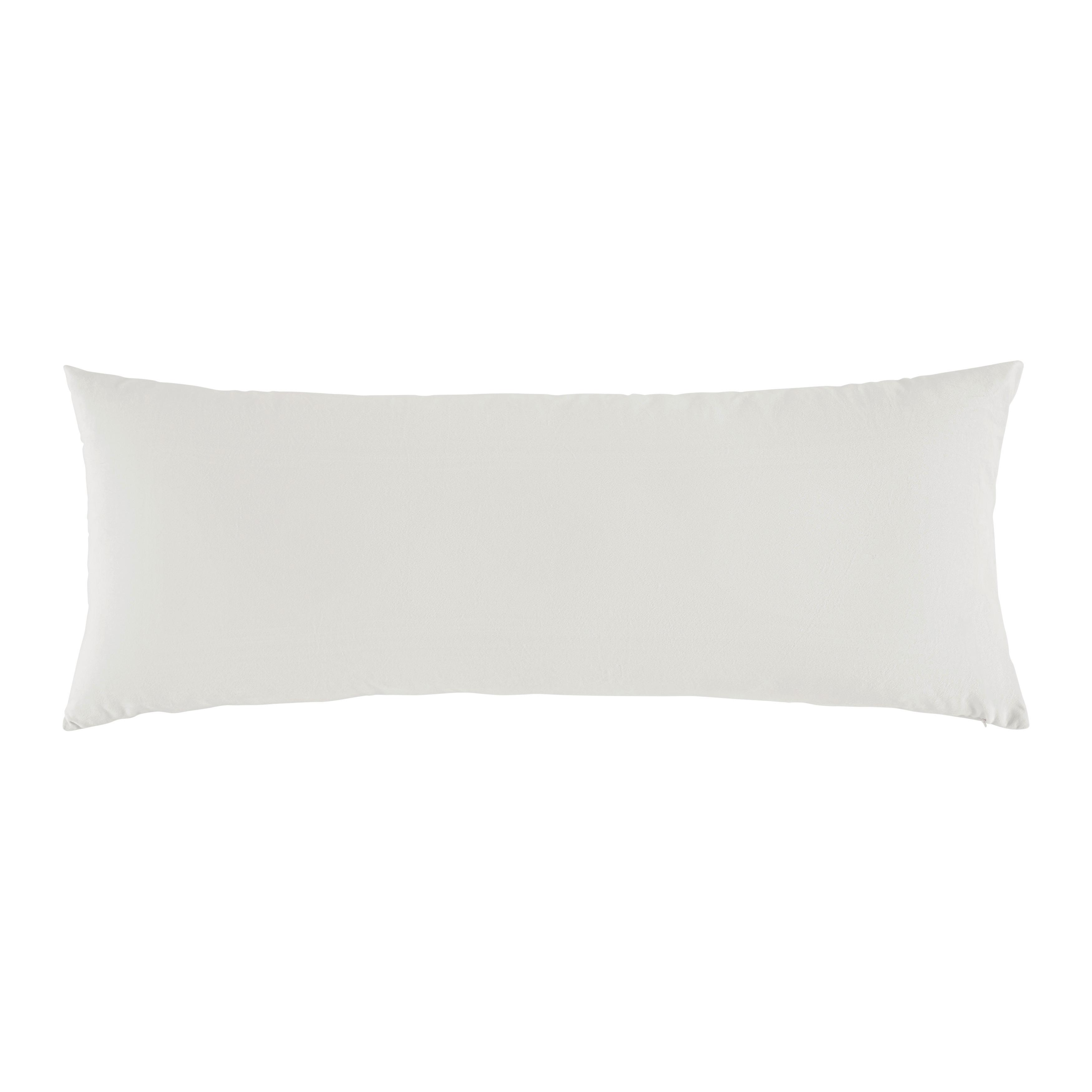 DEKORAČNÝ VANKÚŠ LEON - krémová, textil (35/90cm) - Mömax