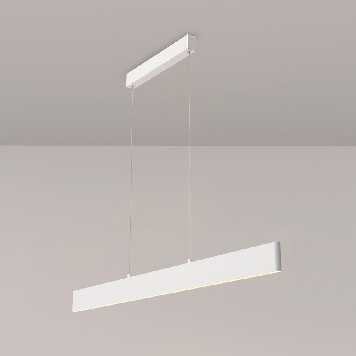 Hängeleuchte Step - Weiß, Basics, Metall (118,5/4/8cm) - MAYTONI