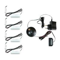 EINLEGEBODENBELEUCHTUNGS-SET GLASBODENCLIP - Transparent, KONVENTIONELL, Kunststoff (10/5/5cm) - MID.YOU