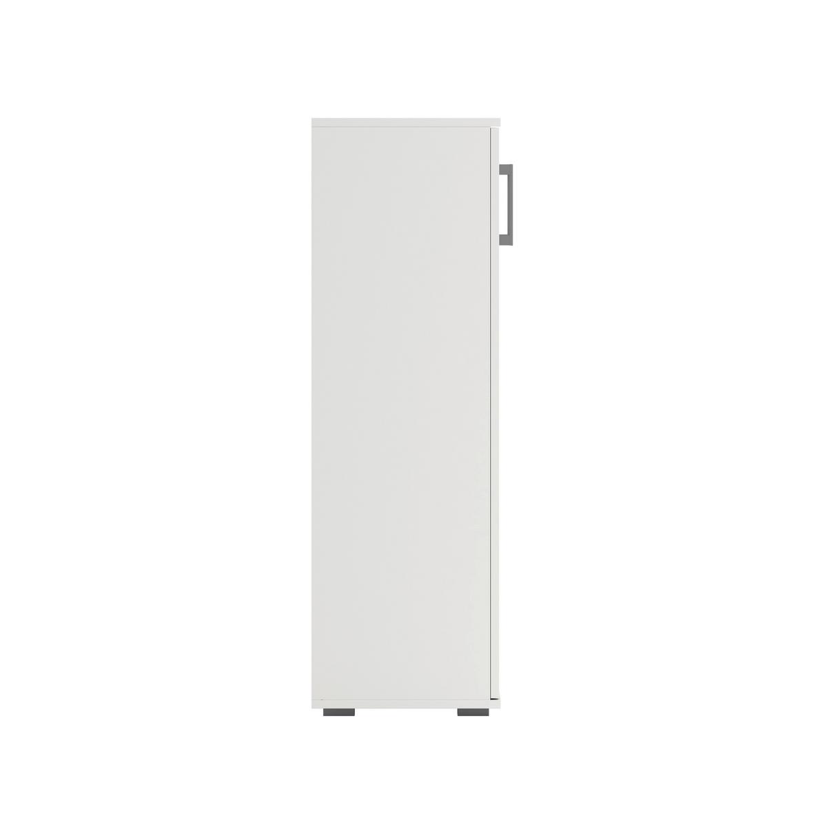 SKRINKA NA TOPÁNKY JIMMY II - biela, Konventionell, kompozitné drevo/plast (70/106/33,4cm) - Mömax