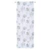 Fertigvorhang Maddie - Weiß/Grün, ROMANTIK / LANDHAUS, Textil (135/245cm) - James Wood